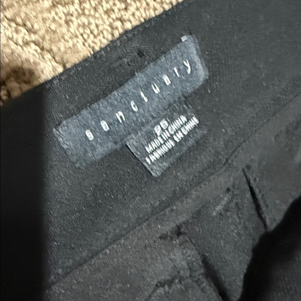 Sanctuary women’s  Cargo Pants in Black + Cream size 25 polyestervicose blend - Picture 9 of 11